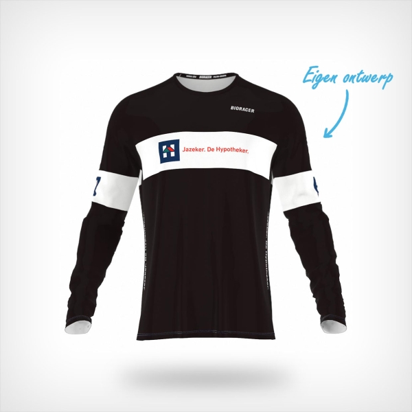 Bioracer longsleeve eigen ontwerp