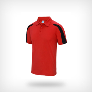 Just Cool heren contrast cool polo
